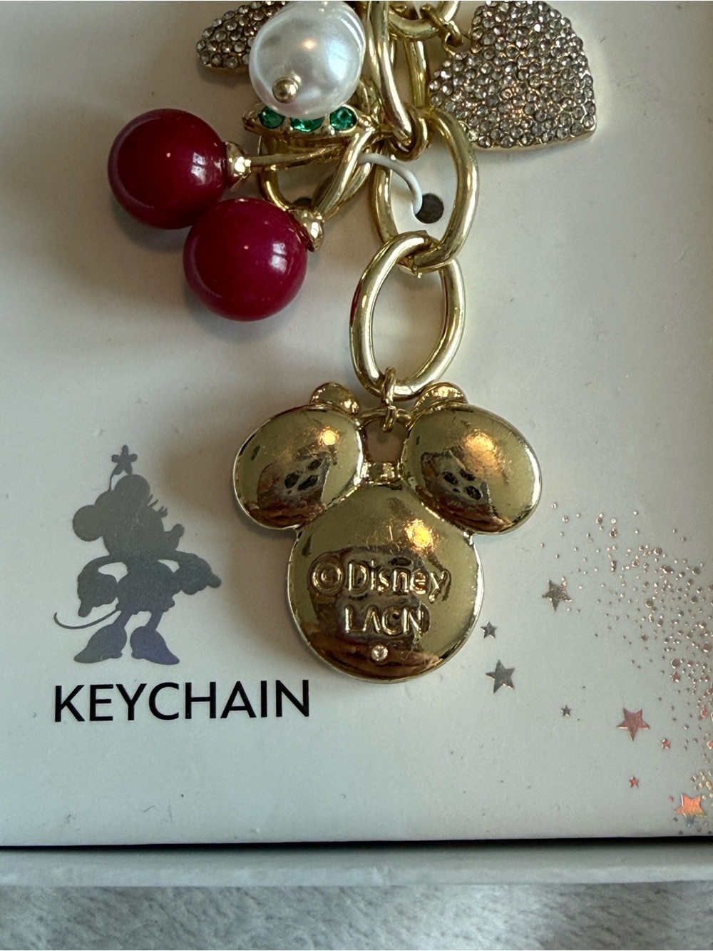 Disney Minnie Mouse Key Chain Bag Charm- NIP - Picture 4 of 4